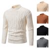 Autumn Winter Men's Crew Neck Sweater Soft Casual Sweaters for Men Autumn Classic Pullover Sweaters Mock Turtleneck Knitted Streetwear
