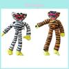 Плюшевая кукла Хагги Вагги Poppy Playtime с тигровым принтом, периферия хоррор-игры для детей