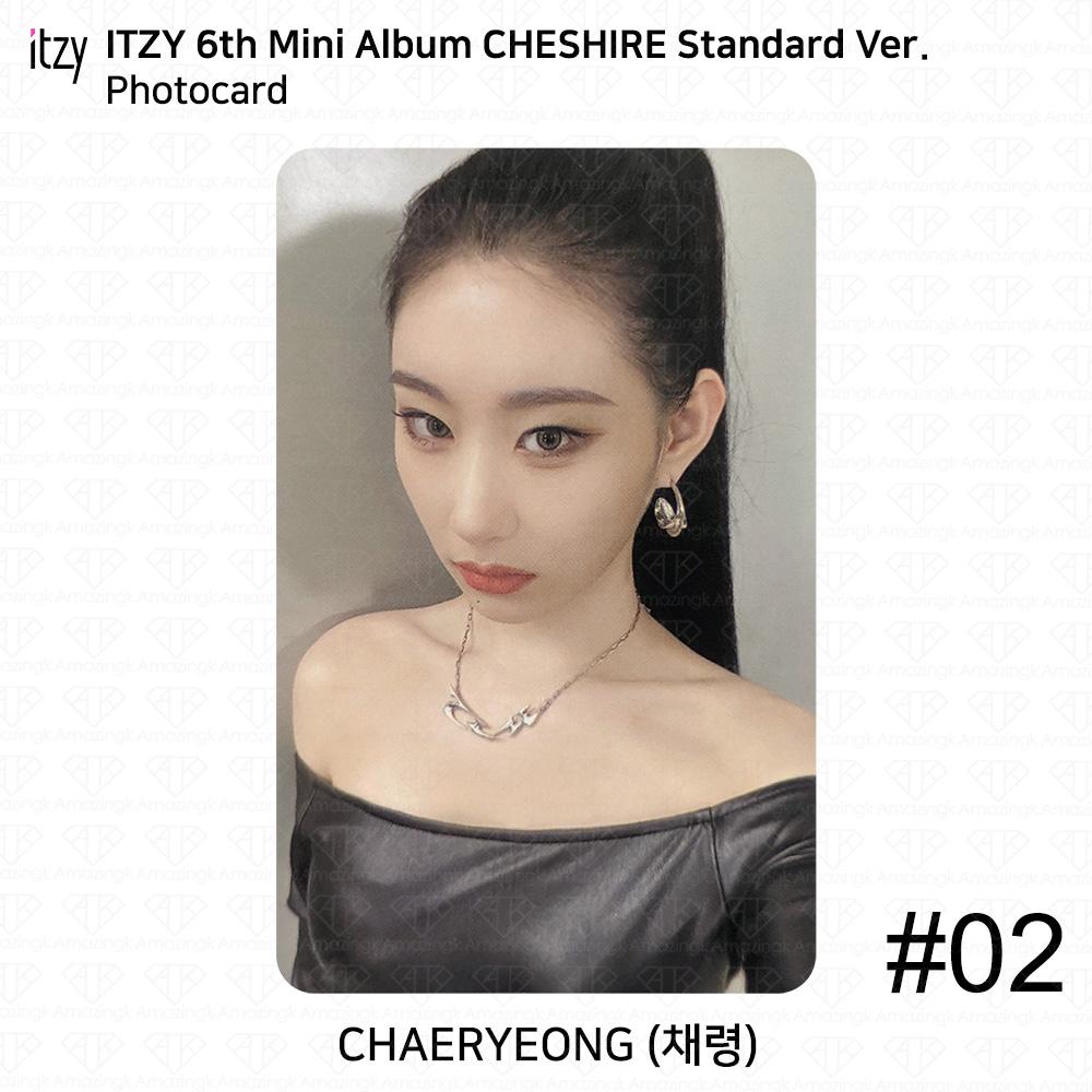 ITZY 6th Mini Album Cheshire Official Photocard Clear Card Neon 4cut Film KPOP