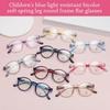 Blue Ray Blocking Kids Anti-blue Light Glasses Ultralight Frame Eyewear  Children Boys Girls