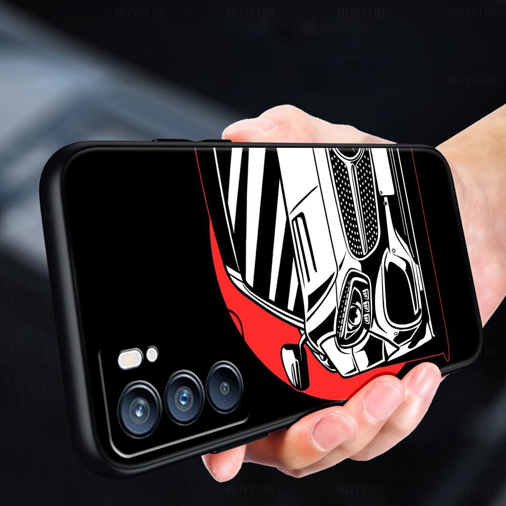 Чехол для спортивного автомобиля JDM Tokyo Drift для Oppo Find X6 X5 A54 A53 A52 A9 A15 A95 A17 A16 A76 A74 A57 Reno7 Reno6 Pro Plus 5G