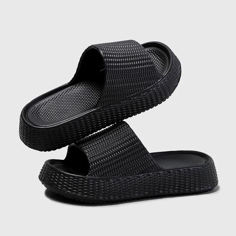 Fashion Chunky Platform Eva Cloud Slippers Women Thick Soft Sole Bathroom Home Slides Woman 2025 Summer Non Slip Beach Flip Flops Female