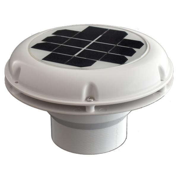 New Arrivals SV-2 Solar Ventilation Fan Custom Brushless DC Motor Air Intake / Exhaust Function for RV Boat Caravan