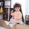 KEIUMI Реборн Кукла Девочка Полностью Силиконовый Винил 55 см Реалистичные Новорожденные Куклы Игрушки для Детей Хэллоуин Рождественский Подарок