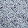 Ткань Cotton Flex Dusty Blue, азиатские проекты в стиле барокко, декоративная ткань, напечатанная по ярдам, 40 дюймов