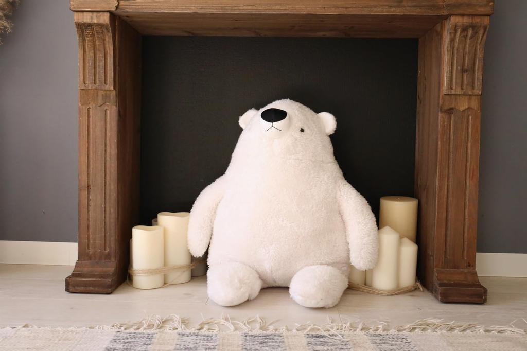 Monseuil Original Mont Blanc Plush Toy, Large, White, 10740