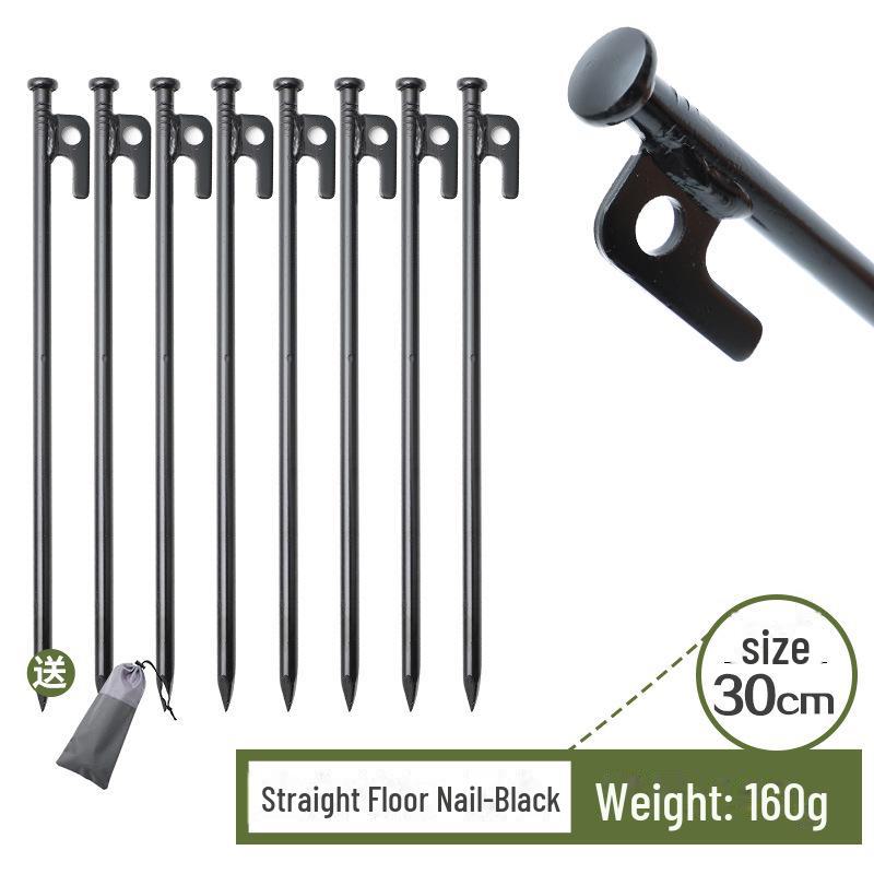 Ветрозащитные колышки для палаток для кемпинга на открытом воздухе - 20/25/30/40 см