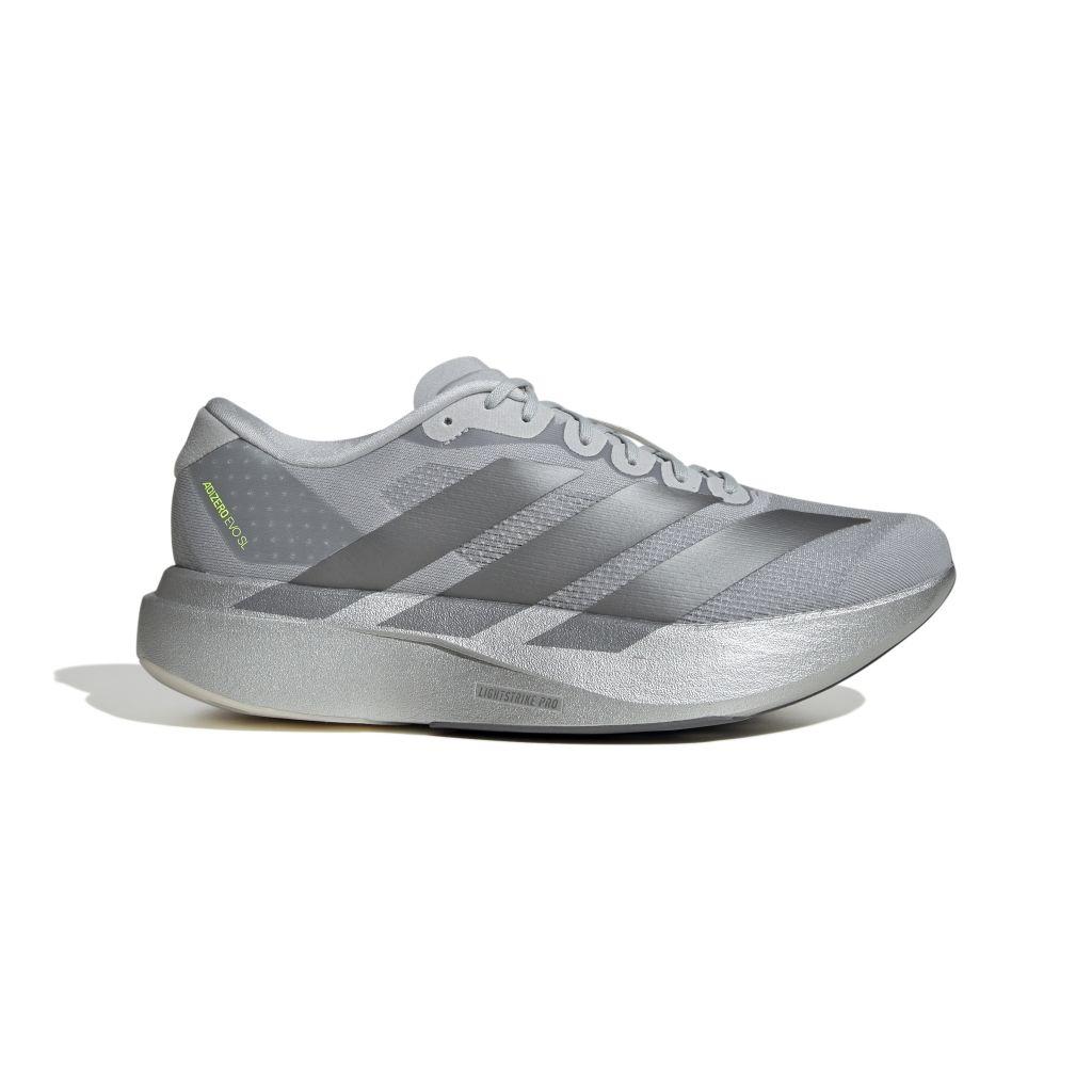 Adidas adizero evo sl sneakers breathable recycled materials gray