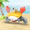 Машина для выдувания пузырей Walking Crab Bubble Machine со светодиодной подсветкой и музыкой