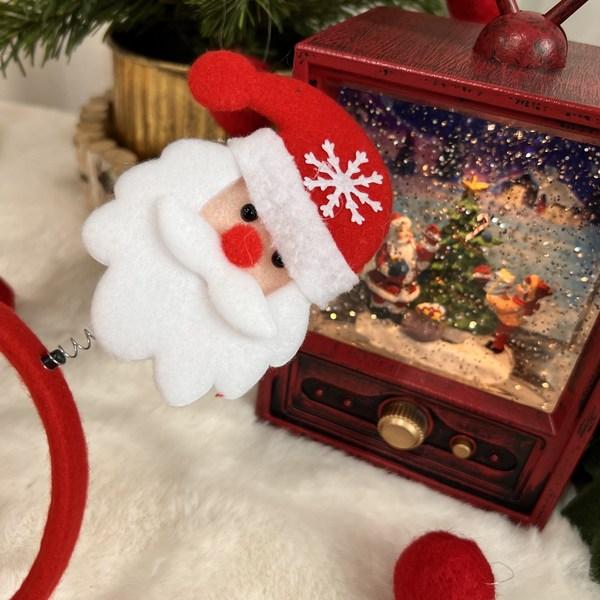 Christmas Spring Headband 4-piece Set Product Santa Rudolph Bear Snowman Life Four Cuts Props Party Hairband