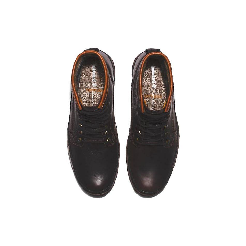 Timberland Durable Slip-Resistant Comfortable Outdoor Boots Mid-Cut Men Boots Brown A44XYV13