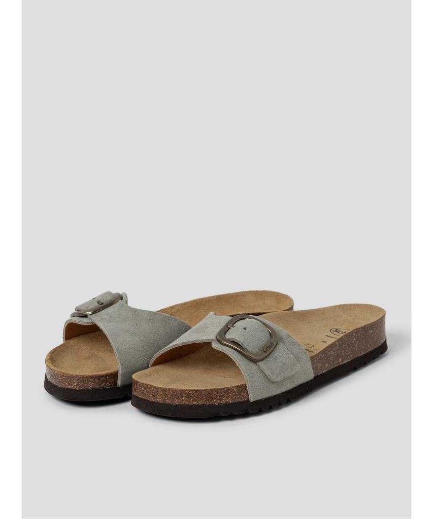 Scholl (женщины) Зеленые сандалии на одной лямке из пробки (Hh64K2C41M)