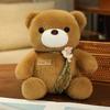 Cute Sitting Bow Tie Teddy Bear Doll Plush Toy Bear Hug Bear Doll Children Soothing Doll