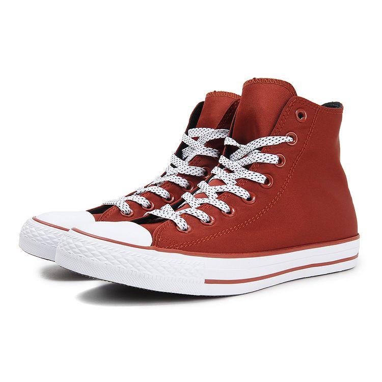Converse Chuck Taylor All Star Удобные Модные Высокие Кеды из Канваса Унисекс Кирпично-красные 159641C