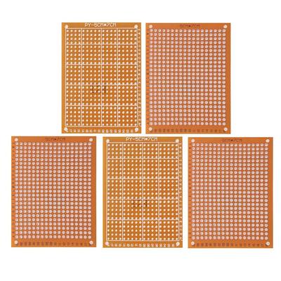 5 шт. 5x7 см 7x9 см прототип платы DIY универсальная печатная плата 5*7 см 7*9 см односторонняя печатная плата