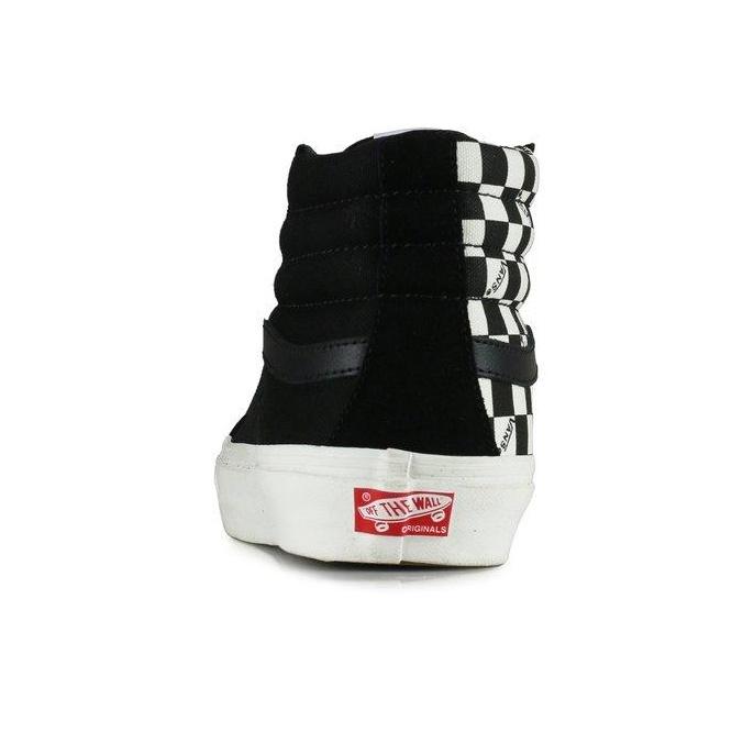 Vans Стиль 138 Удобные Универсальные Высокие Кеды для Скейтборда Унисекс Кроссовки Черно-Белые VN0A3DP9VQA1