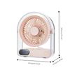 Silent USB Fan 5 Speed Mini Desk Cooling Fan Long Lasting Table Fan  Home Office Use