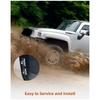 Fender Exterior Trim Retainer Clips 4pcs for Hummer H3 11562147