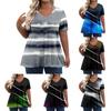 Womens Plus Size Tops Shorts Sleeve Shirts V Neck Casual Clothing Clothes Prints Tops T-Shirts Women’s