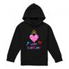 Disney Princess Childrens/Kids Happy Hearts Day! Heather Valentine`s Day Hoodie