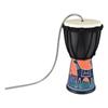 4 Inch Spring Drum Thunder Drum Sound Effect Instrument PVC Lightweight Portable Thunder Drum