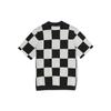 Vans Черно-белая клетчатая рубашка-поло с пуловером, унисекс, рубашки-поло, винтажно-белые VN0008T4ZHJ