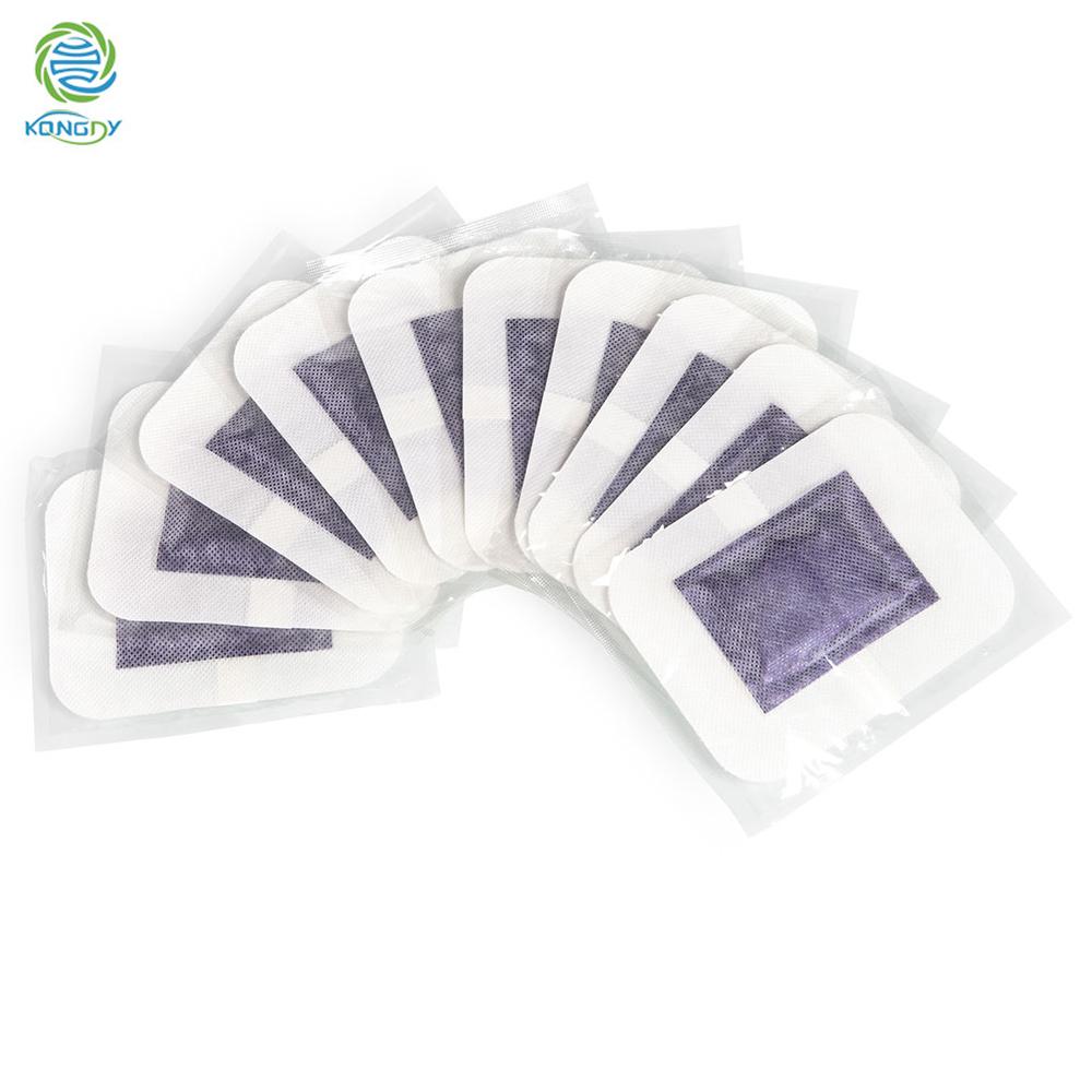 KONGDY Уход за ногами Эфирное масло розы Бамбуковый уксус Детокс пластырь для ног 10 шт./кор. Улучшает качество сна Красота подушечки для похудения