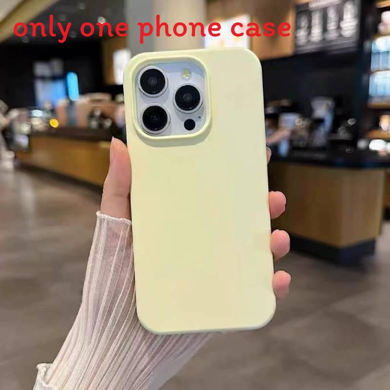 For Iphone14 Pro Silicone Phone Case With Antifingerprint Nonslip Protection For Girls And Teens