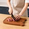 Solid Wood Bear Cutting Board Cute Design Fruit Cutting Board Home Use Bread Board  Kitchen