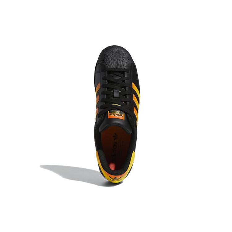 adidas Originals Superstar Черный с желтым градиентом FZ5893