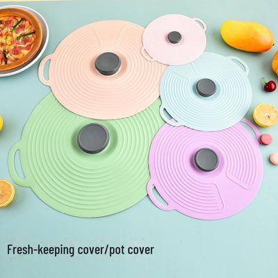 Силиконовые крышки для сохранения свежести продуктов для кухни и микроволновой печи