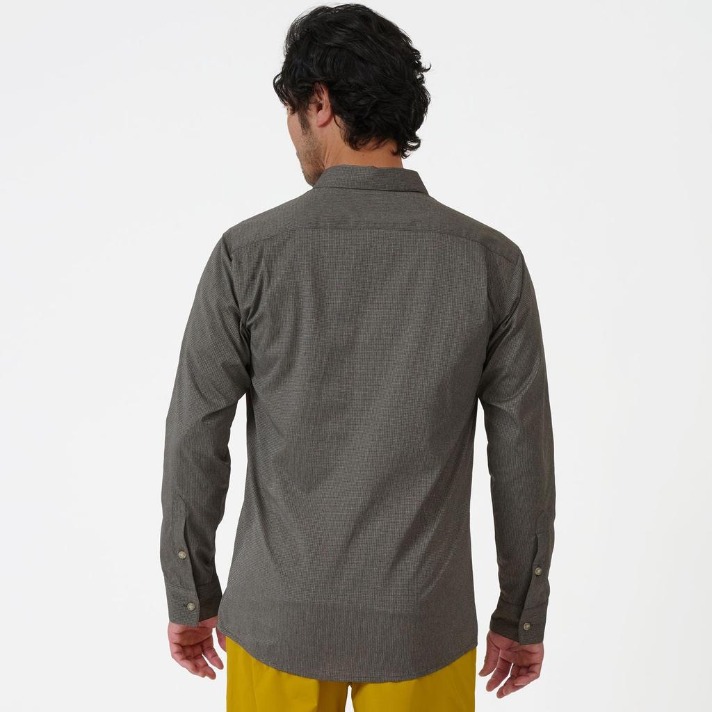 Рубашка для скалолазания Alpi Shirt II с длинным рукавом MIV02077 Foggy Dew M [Millet] Мужская (НОВЫЙ ЛОГОТИП)