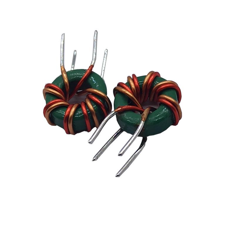 Ferrite Core Inductor Coil: Common Mode Choke T9*5*3, 0.6 Wire, 4A, Dual Parallel, 5 Turns, 150UH