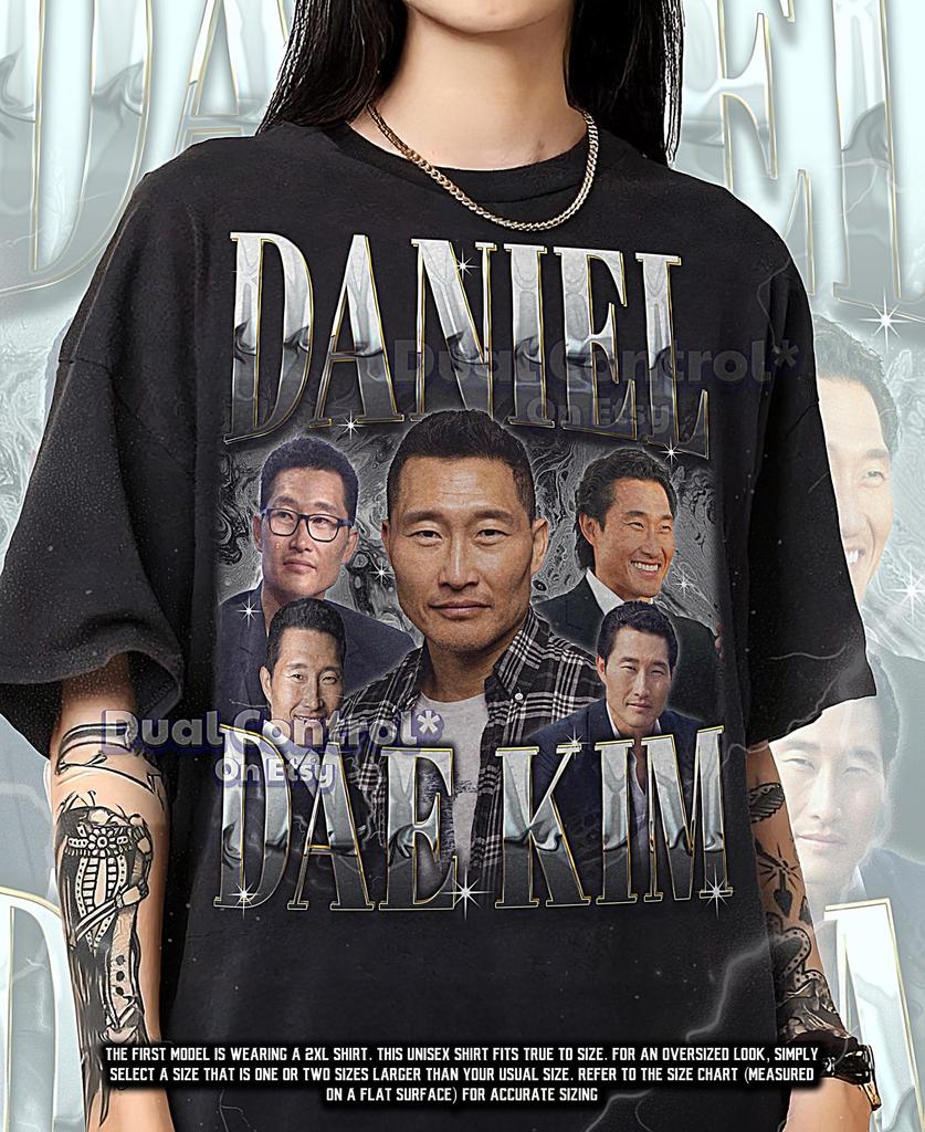 Daniel Dae Kim T-Shirt, Vintage Actor Star Celebrity Performer Tee, 90s Retro Throwback, Daniel Dae Kim Sweater #TPC