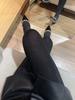 Spring, Autumn And Winter Gray Pantyhose Women'S Twill Silver Leggings Retro Advanced Fine Flash Warm Anti-Hook And Thin