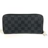 Louis Vuitton N63095 Damier Graphite Zippy WalletVertical Zip Around Long Wallet