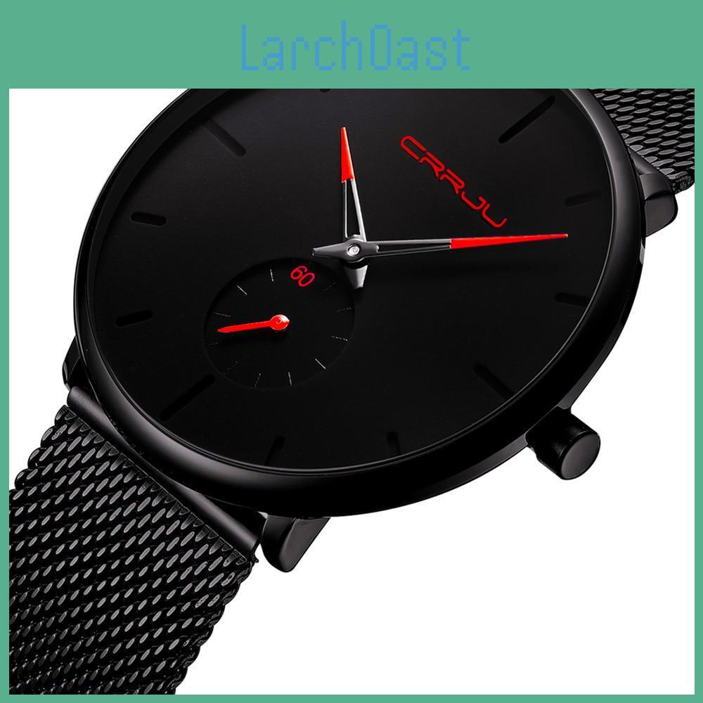 Women Men Crrju Watch Watch Top Brand Luxury Famous Dress Fashion Watches Unisex Ultra Thin Wristwatch
