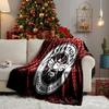 Brentford Football Club Logo Throws Blanket Flannel Blankets Plush for Couch Bed Gifts for Men Women Travel picnic blanket Christmas fan gifts