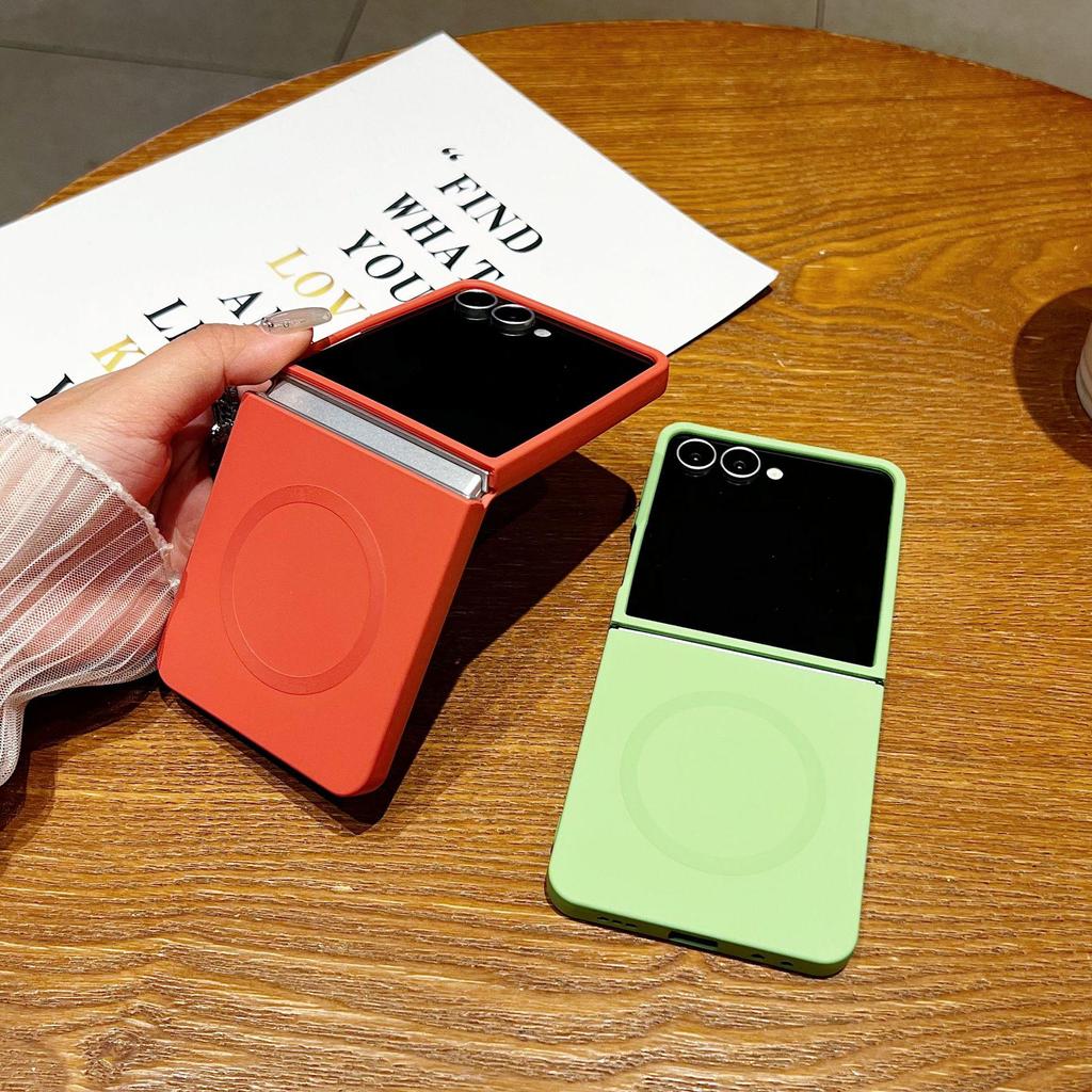 Магнитный складной противоударный чехол для телефона Samsung Z Flip7/6