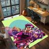 Ковер JoJo Золотой Ветер для Гостиной Спальни Домашний Декор Круглый Кино Коврик Игровой Напольный Коврик