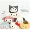 Милые плюшевые пеналы и сумки для хранения Sanrio на молнии, идеальные подарки к началу учебного года