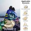 1 шт., Декор для дома Disney Pixar, Плед с драконом, Идеально подходит для дивана, кровати, путешествий, кемпинга, автомобиля