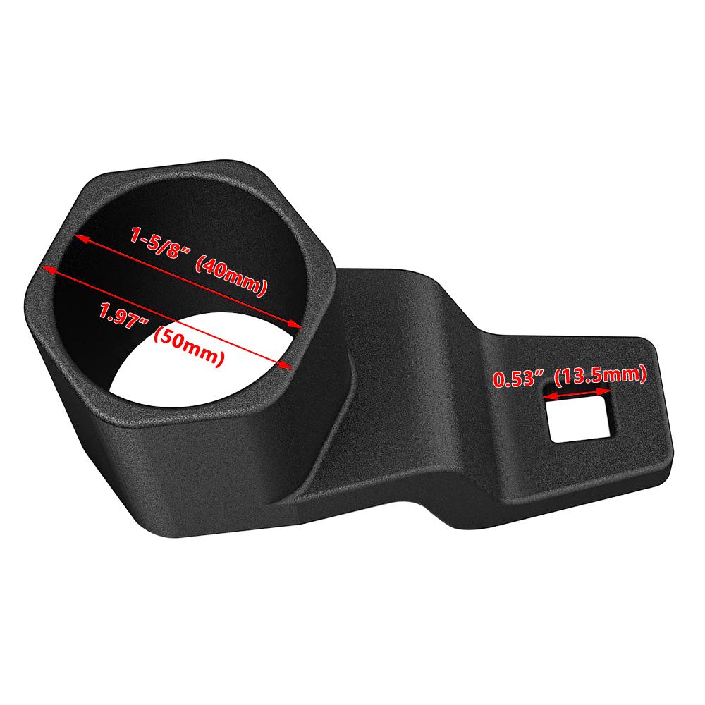 Инструмент для снятия шкива коленчатого вала, гнездо 50 мм, держатель ключа для коленчатого вала, квадратный ключ 1/2 дюйма, инструмент для удержания гаечного ключа для Honda и Acura90-97