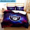 3PCS Rai-ders Football Legacy 3pcs Bedding,Including 3PCS Duvet Cover And 2pcs Pillowcases Perfect for Christmas,Ideal for Bedroom, Dormitory