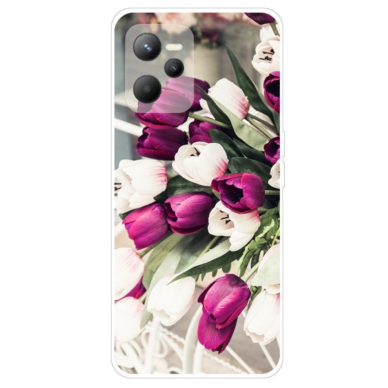 Чехол для Realme C35 RMX3511, мягкие силиконовые чехлы для телефонов с милой башней и бабочкой для Oppo Realme C35 C 35 RealmeC35, чехол-бампер