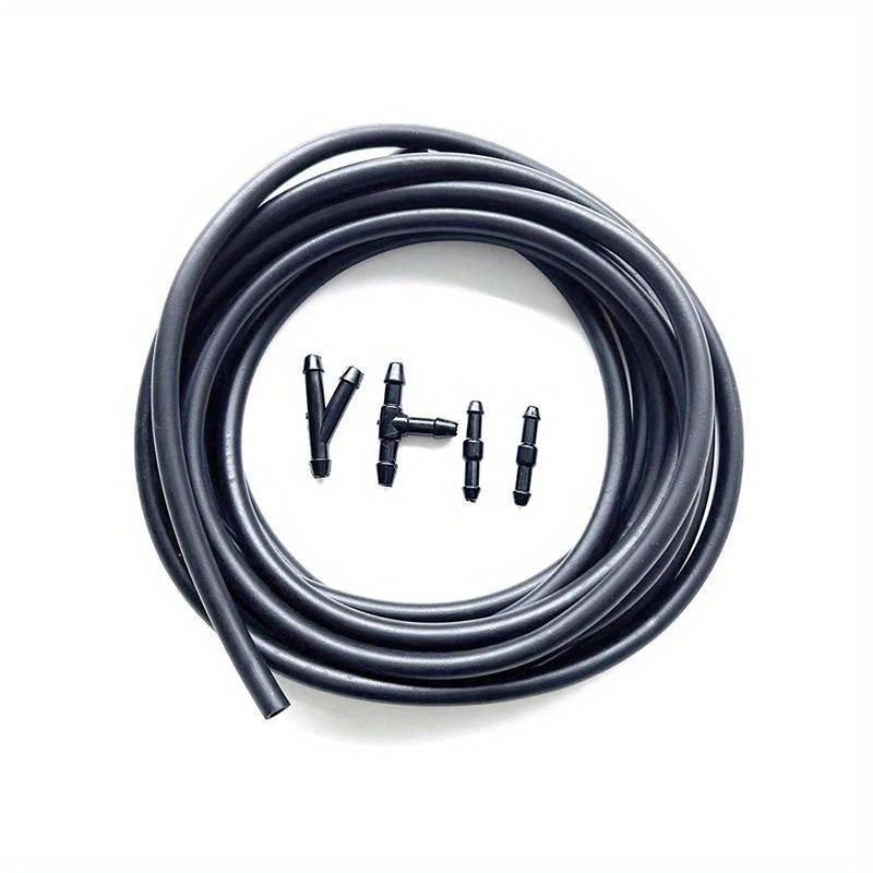 Universal Car Auto Windshield Washer Hose Wiper Blade Pipe Jet Spray Nozzle Water Fluid Tube Joiner Connector Replacement Kit Hoses Windshield Washer