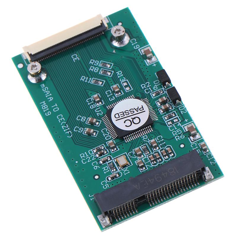 1.8" Мини Msata Pci-E Ssd К 40-контактному Zif Картридер Адаптер-конвертер