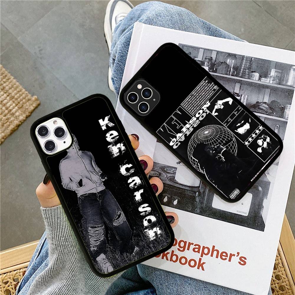 Pop Singer K-Ken Carson PC+TPU Phone Case For IPhone 17 16 15 14 PRO MAX 11 12 13 PLUS MINI Cover