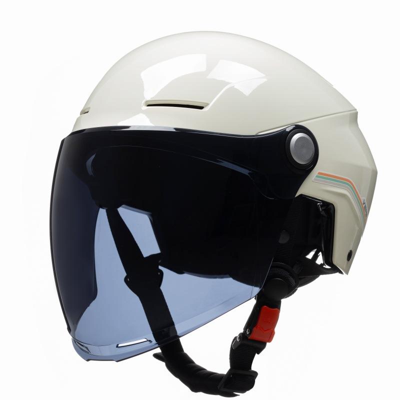 Helmet Electric Car Women's Summer Half Helmet 3C Certified Battery Motorcycle Men's Four Seasons Helmet