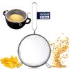 Steel kitchen strainer with handle 16 cm